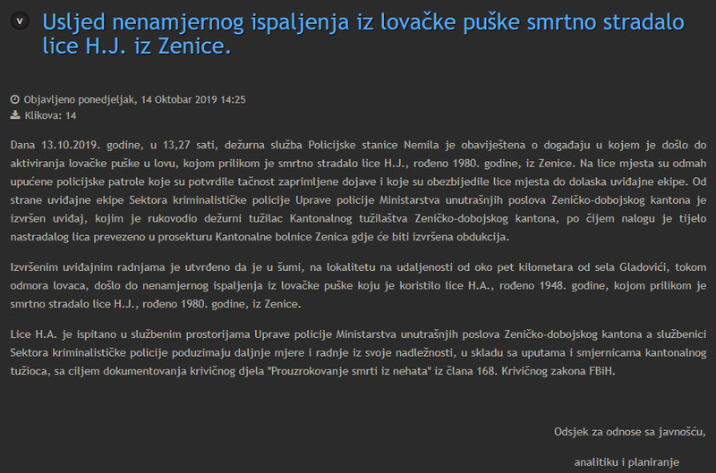 Bosnia-and-Herzegovina-avmp/www.mupzdk.gov.ba_index_vijesti_saopcenja-za-javnost-usljed-ne