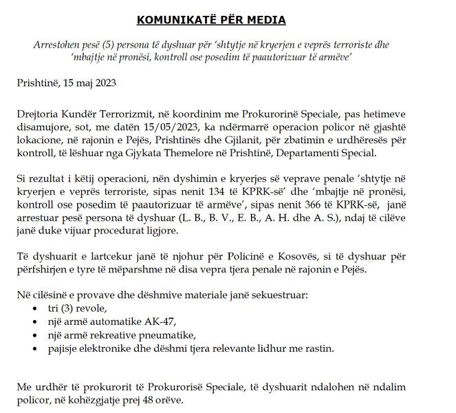 Kosovo-avmp/03-report