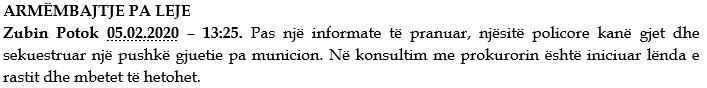 Kosovo-avmp/05-02-2020