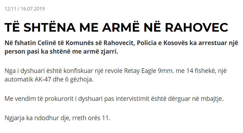 Kosovo-avmp/15-July-2019