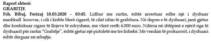 Kosovo-avmp/18.03.2020