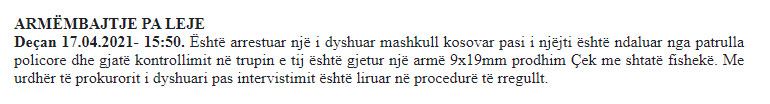 Kosovo-avmp/decan-17.04