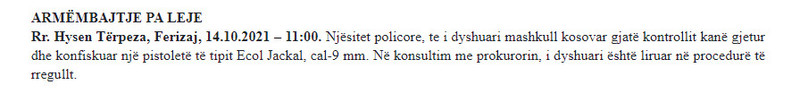 Kosovo-avmp/ferizaj-14.10