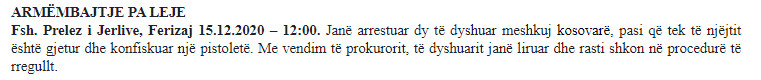 Kosovo-avmp/ferizaj-15.12