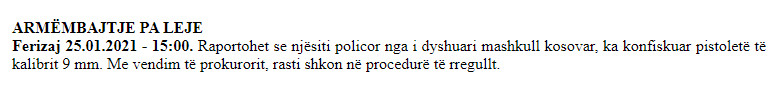 Kosovo-avmp/ferizaj-26.01