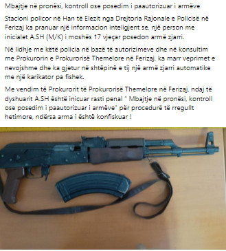 Kosovo-avmp/ferizaj-28.01