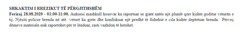 Kosovo-avmp/ferizaj-28.08