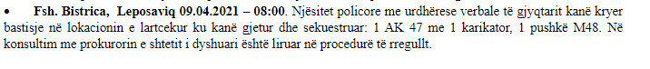 Kosovo-avmp/fshati-bistrica
