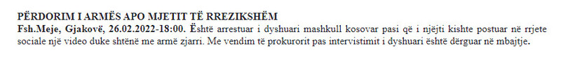 Kosovo-avmp/fshati-meje