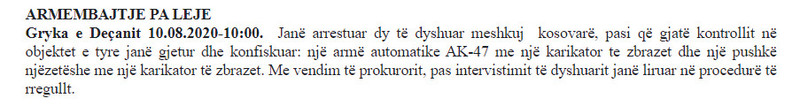 Kosovo-avmp/gryke-e-decanit