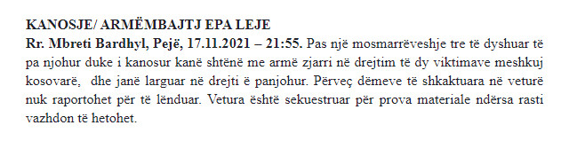 Kosovo-avmp/peje-17.11