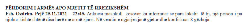 Kosovo-avmp/peje-25.11