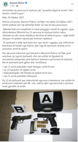 Kosovo-avmp/peje-26-dhjetor