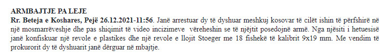 Kosovo-avmp/peje-26.12
