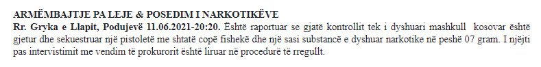 Kosovo-avmp/podujeve-11.06