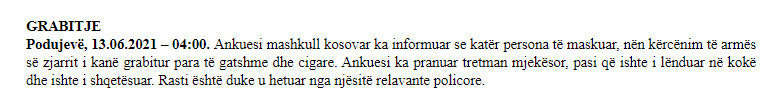 Kosovo-avmp/podujeve-13.06