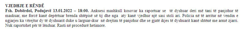 Kosovo-avmp/podujeve-14.01