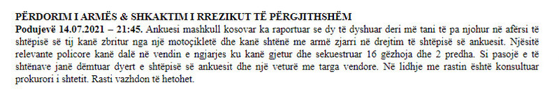 Kosovo-avmp/podujeve-14.07
