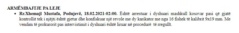 Kosovo-avmp/podujeve-18.02