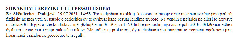 Kosovo-avmp/podujeve-19.07