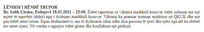 Kosovo-avmp/podujeve-20.02