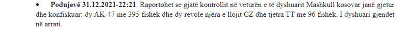 Kosovo-avmp/podujeve-31.12