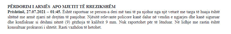 Kosovo-avmp/prishtine-27.07