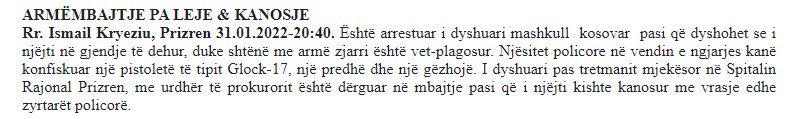 Kosovo-avmp/prizren-3101