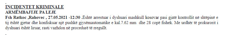 Kosovo-avmp/rahovec-27.05
