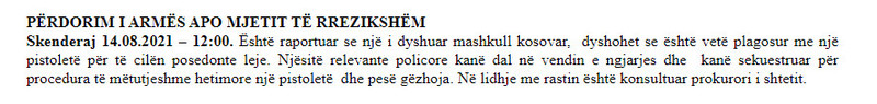 Kosovo-avmp/skenderaj-14.08