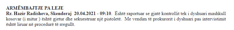 Kosovo-avmp/skenderaj-20.04
