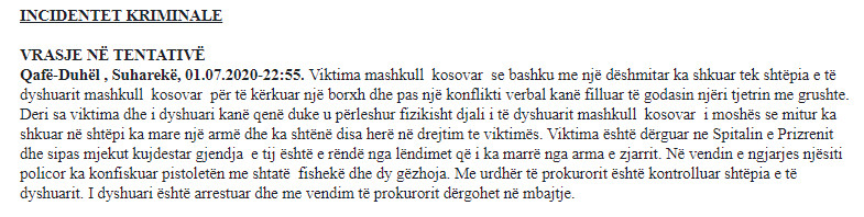 Kosovo-avmp/suhareke-dispute