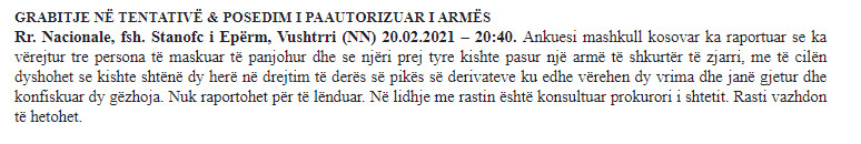 Kosovo-avmp/vushtrri-20.02