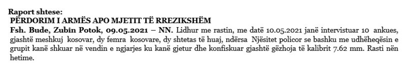 Kosovo-avmp/zubin-potok-raport-shtes