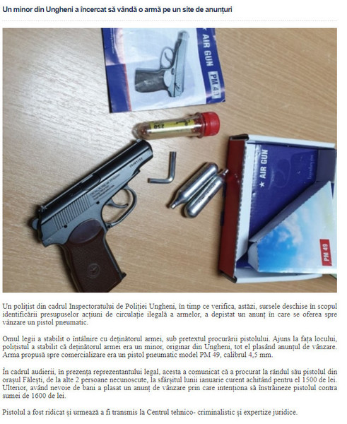 Moldova-avmp/Air-gun-Ungheni