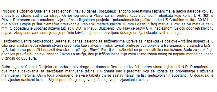 Montenegro-avmp/6-March-2019