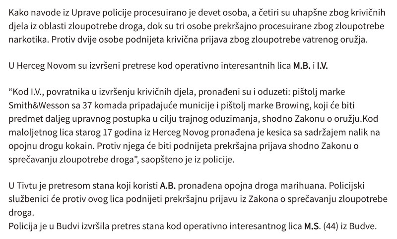 Montenegro-avmp/Akcija-policije_-Oduzeto-sedam-komada-vatrenog-oruzja-preko-150-komada-mun_13