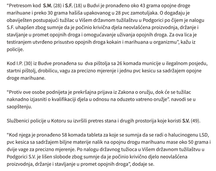Montenegro-avmp/Akcija-policije_-Oduzeto-sedam-komada-vatrenog-oruzja-preko-150-komada-mun_18