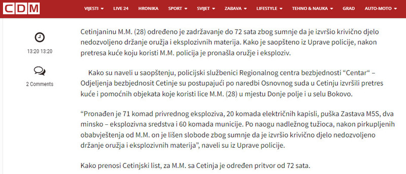 Montenegro-avmp/Cetinje