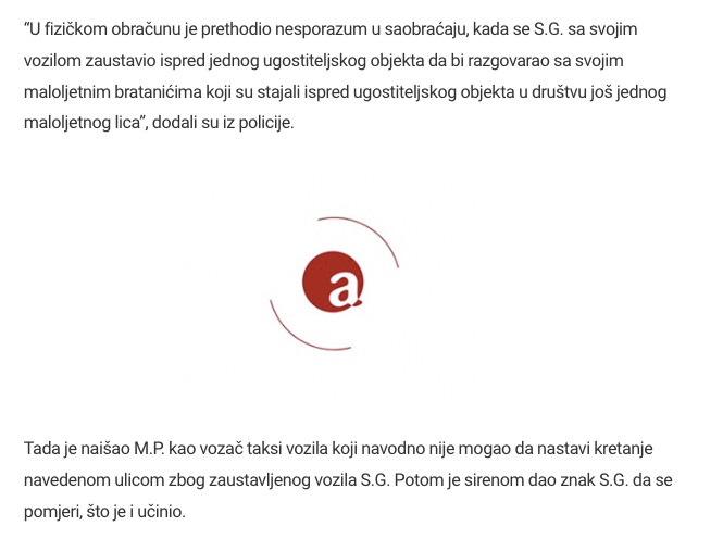 Montenegro-avmp/Epilog-tuce-u-centru-Podgorice_-Uhapseno-pet-osoba-pronadena-dva-startna-p_1