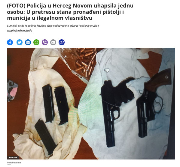 Montenegro-avmp/FOTO-Policija-u-Herceg-Novom-uhapsila-jednu-osobu_-U-pretresu-stana-pronad