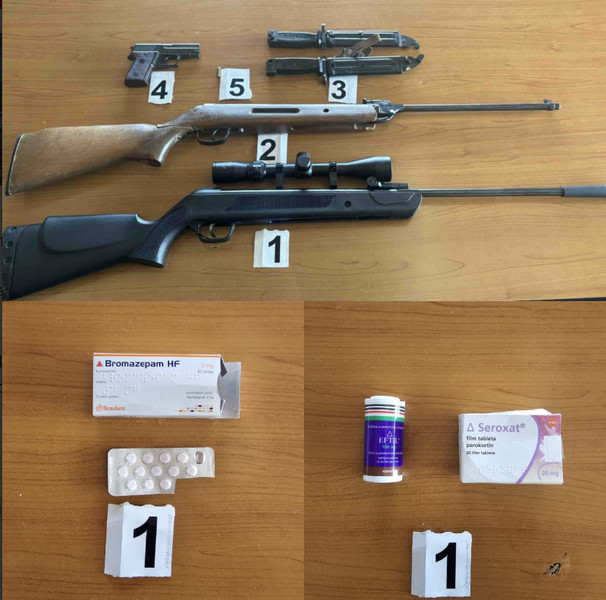 Montenegro-avmp/FOTO-Pretresi-u-Beranama-kod-tri-osobe-pronadeni-oruzje-i-opijati_2