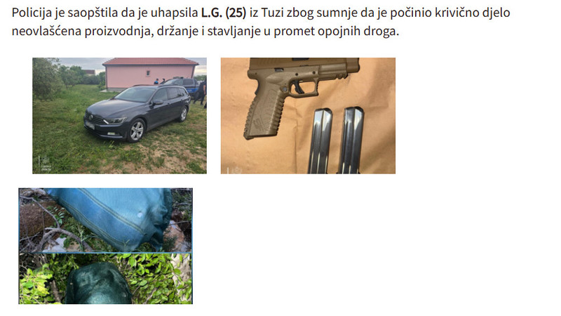Montenegro-avmp/FOTO-Uhapsen-osumnjiceni-za-krijumcarenje-63-kilograma-marihuane