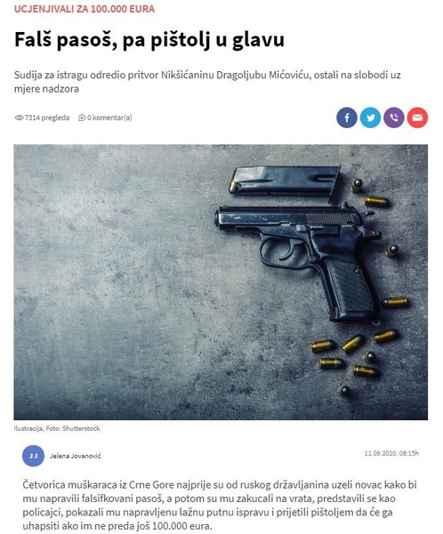 Montenegro-avmp/Fals-pasos-pa-pistolj-u-glavu