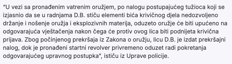 Montenegro-avmp/Herceg-Novi_-Pronadeni-rucni-raketni-bacac-sedam-pusaka-startni-pistolj-i-_2
