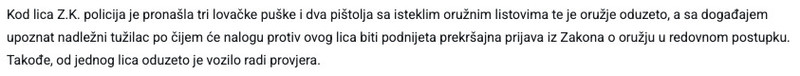 Montenegro-avmp/Jedro-_-Bar-Crna-Gora---Izvrseni-planski-pretresi-na-teritoriji-CG_1