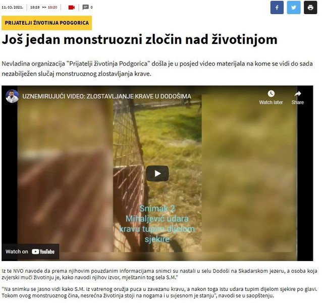 Montenegro-avmp/Jos-jedan-monstruozni-zlocin-nad-zivotinjom