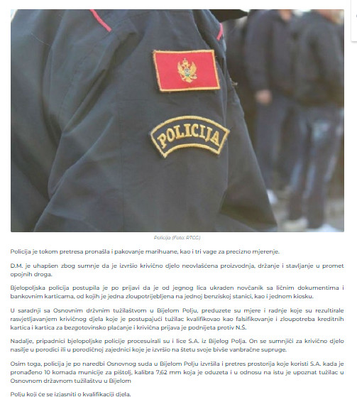 Montenegro-avmp/Kod-Bjelopoljaca-pronadjeni-kokain-i-oruzje1