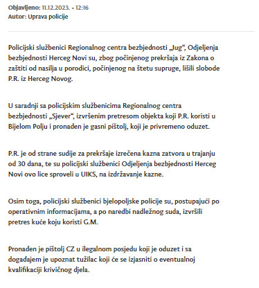 Montenegro-avmp/Kod-lica-procesuiranog-za-nasilje-u-porodici-pronaden-gasni-pistolj-uhaps_1
