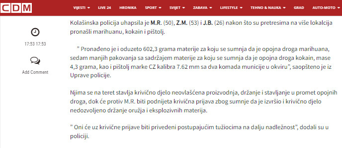 Montenegro-avmp/Kolasin-zaplena